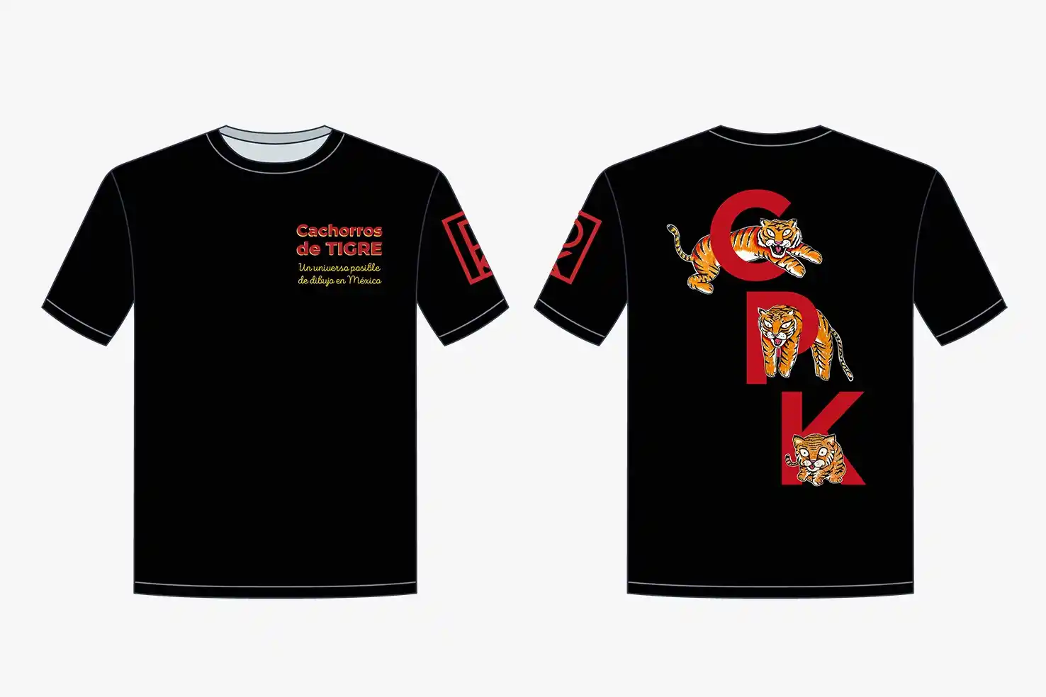Playera "Cachorros de tigre"